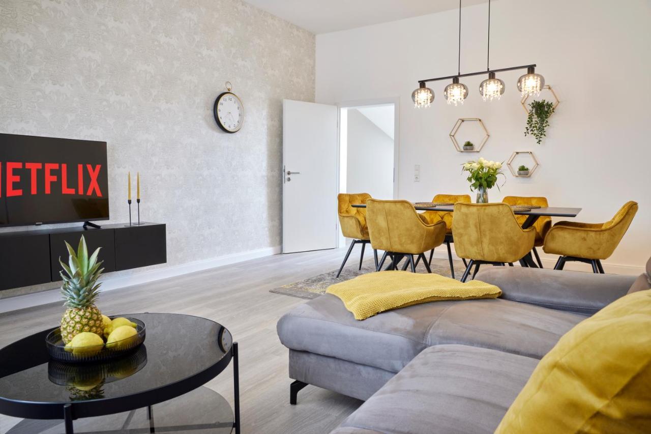 Schlossberg Residences - Xxl-Design-Apartment Mit Schlossblick Fuer Bis Zu 12 Personen Schwetzingen Eksteriør billede