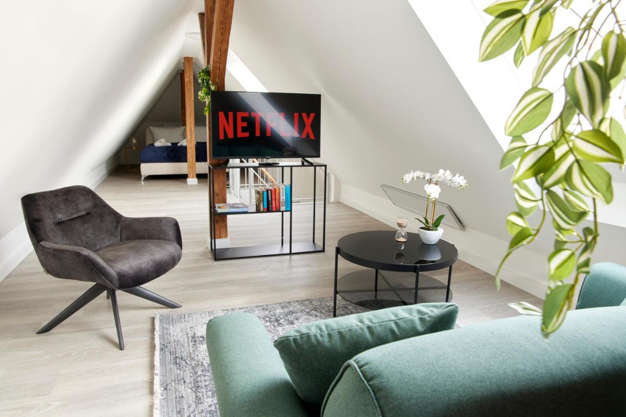 Schlossberg Residences - Xxl-Design-Apartment Mit Schlossblick Fuer Bis Zu 12 Personen Schwetzingen Eksteriør billede